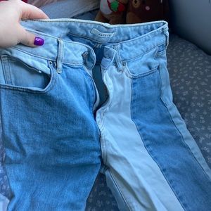 Pacsun multi-color mom jeans